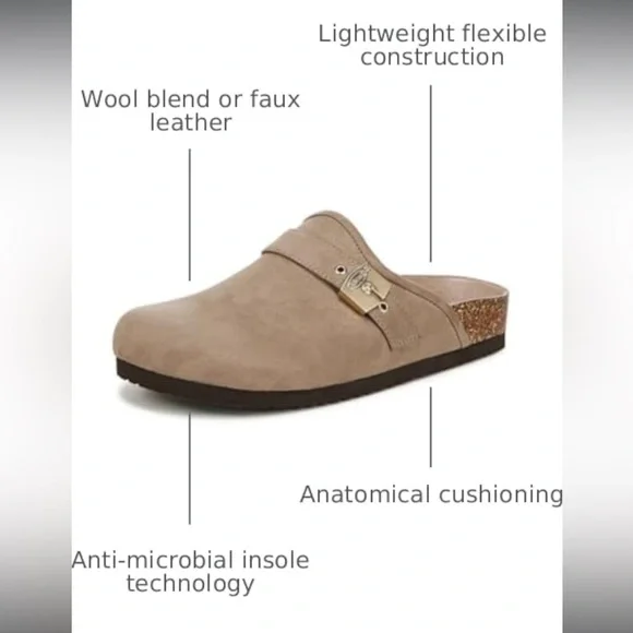Dr. Scholl’s Women's Tan Slip-On Clogs - Picture 3 of 5